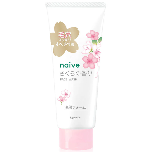 Naive - Face Wash Foam #Sakura 120g.