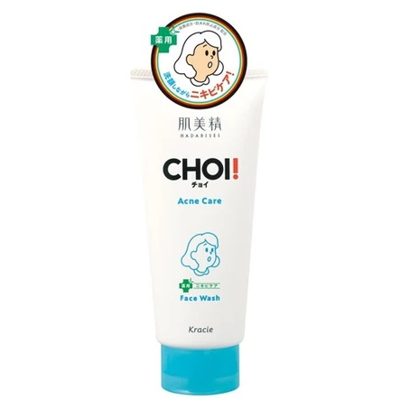 Kracie - Hadabisei - CHOI Foam Facial Cleanser Face Wash Acne Care 110g.