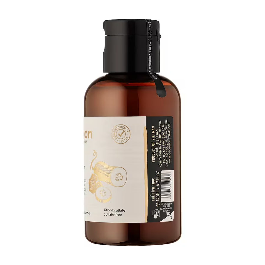 Cocoon Vietnam - Winter Melon Cleanser (Gel Bí Đao Rửa Mặt) with Winter Melon & Centella Extract, Tea Tree Oil & BHA 140ml.