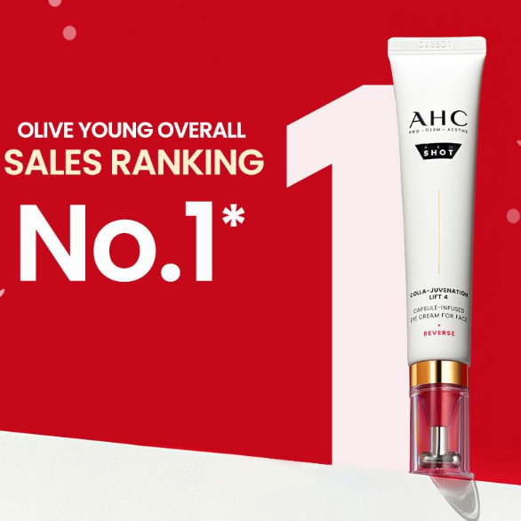 AHC - Pro Shot Colla-Juvenation Lift 4 Capsule-Infused Eye Cream For Face 30ml.