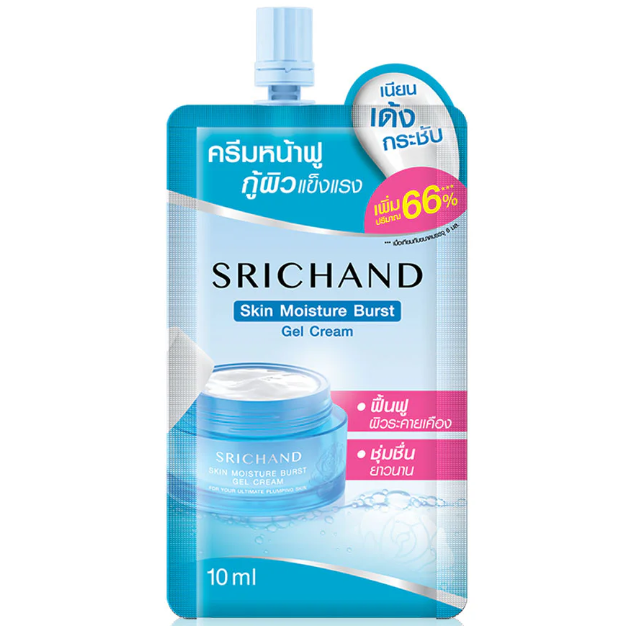 Srichand - Skin Moisture Burst Gel Cream 10ml. (Pack of 6)