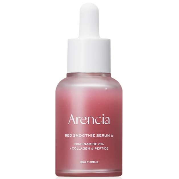 Arencia - Red Smoothie Serum 8 with Niacinamide 8% + Collagen & Peptide 30ml.