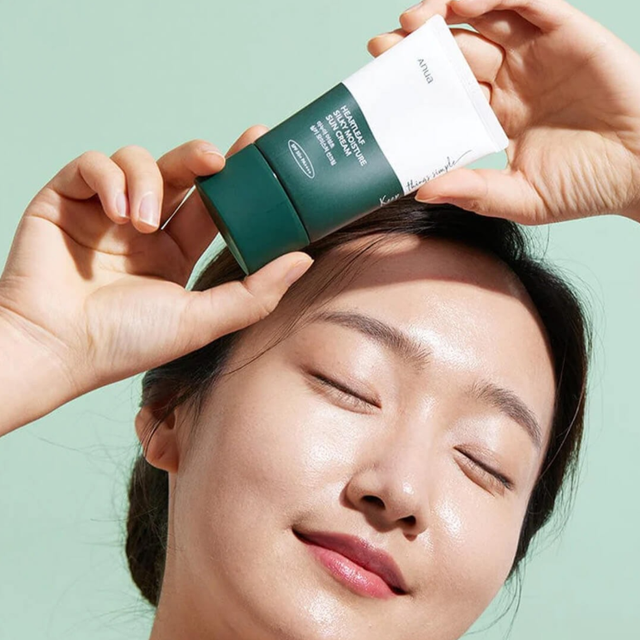 Anua - Heartleaf Silky Moisture Sun Cream SPF50+ PA++++ 50ml.