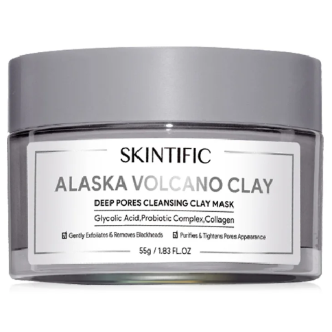 Skintific - Alaska Volcano Clay Deep Pores Cleansing Clay Mask 55g.