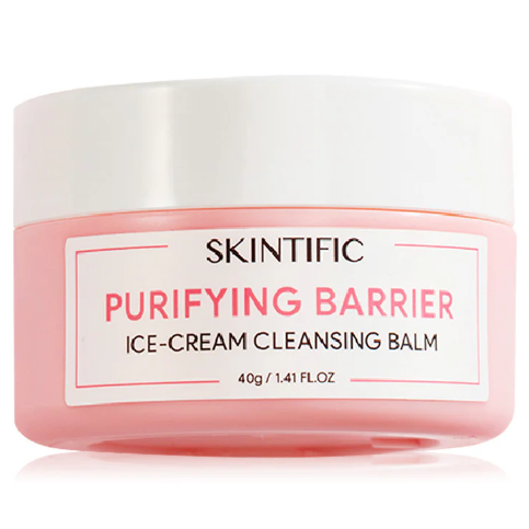 Skintific - Purifying Barrier Ice Cream Cleansing Balm 40g.