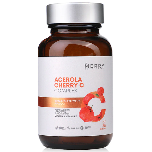 The Merry - Acerola Cherry C Complex 25.5g. (30 Capsules)