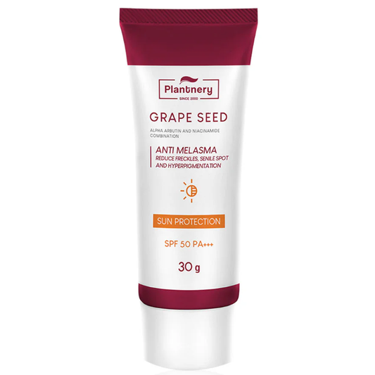 Plantnery - Grape Seed Sunscreen Cream SPF50/PA+++ 30g.