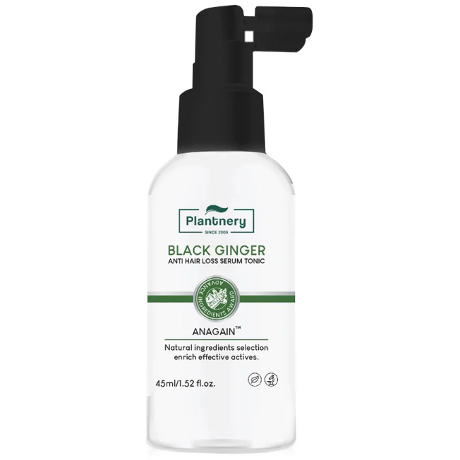 Plantnery - Black Ginger Anti-Hair Loss Serum Tonic 45ml.