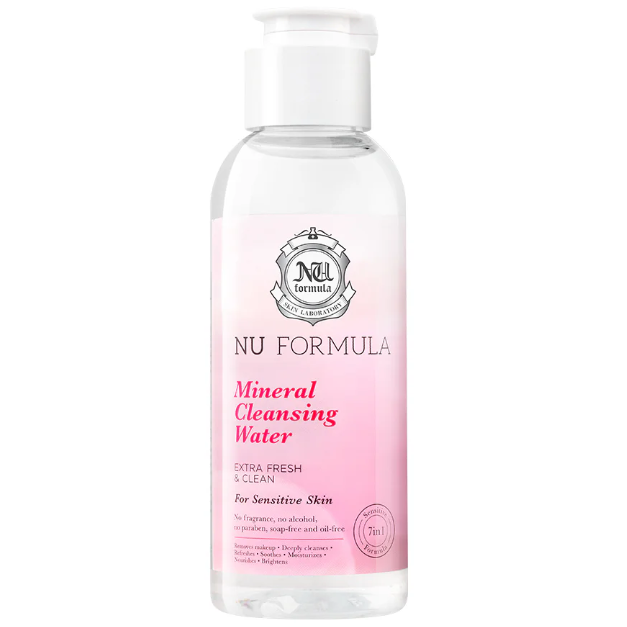 Nu Formula - Mineral Cleansing Water For Sensitive Skin 100ml.