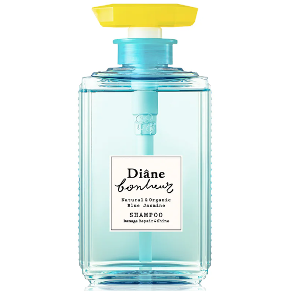 Moist Diane - Bonheur Natural & Organic Blue Jasmine Shampoo, Damage Repair & Shine 500ml.