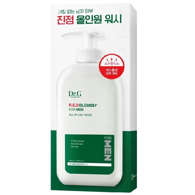 Dr.G - R.E.D Blemish For Men All In One Wash 500ml.
