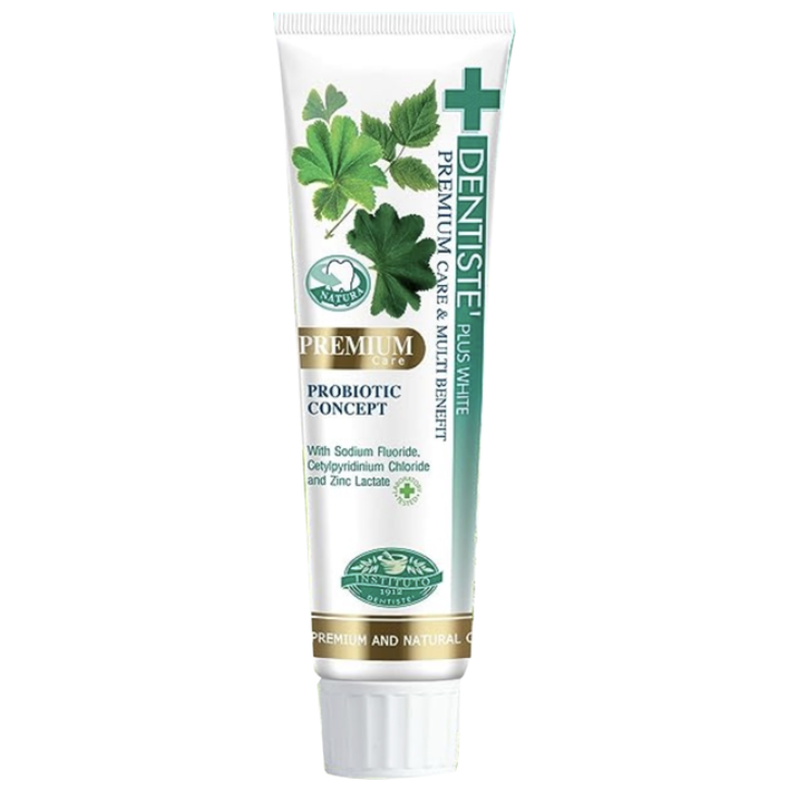 Dentiste - Plus White - Premium Care Probiotic Concept Toothpaste 100g.