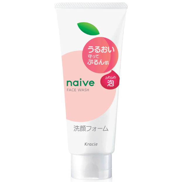 Naive - Face Wash Foam #Peach 120g.