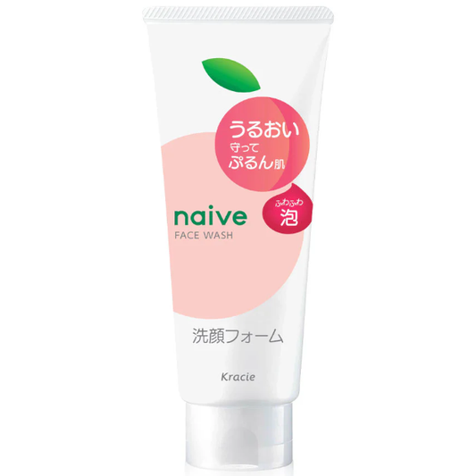 Naive - Face Wash Foam #Peach 120g.