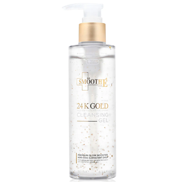 Smooth E - 24K Gold Mild & Brightening Cleansing Gel 180ml.