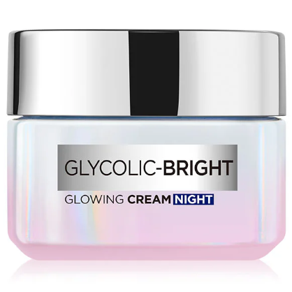 L'Oréal - Glycolic Bright Glowing Cream Night 15ml.