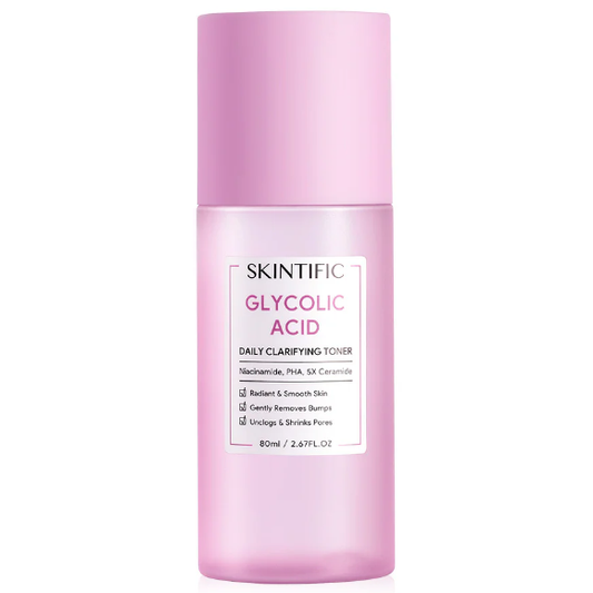 Skintific - Glycolic Acid Daily Clarifying Toner 80ml.