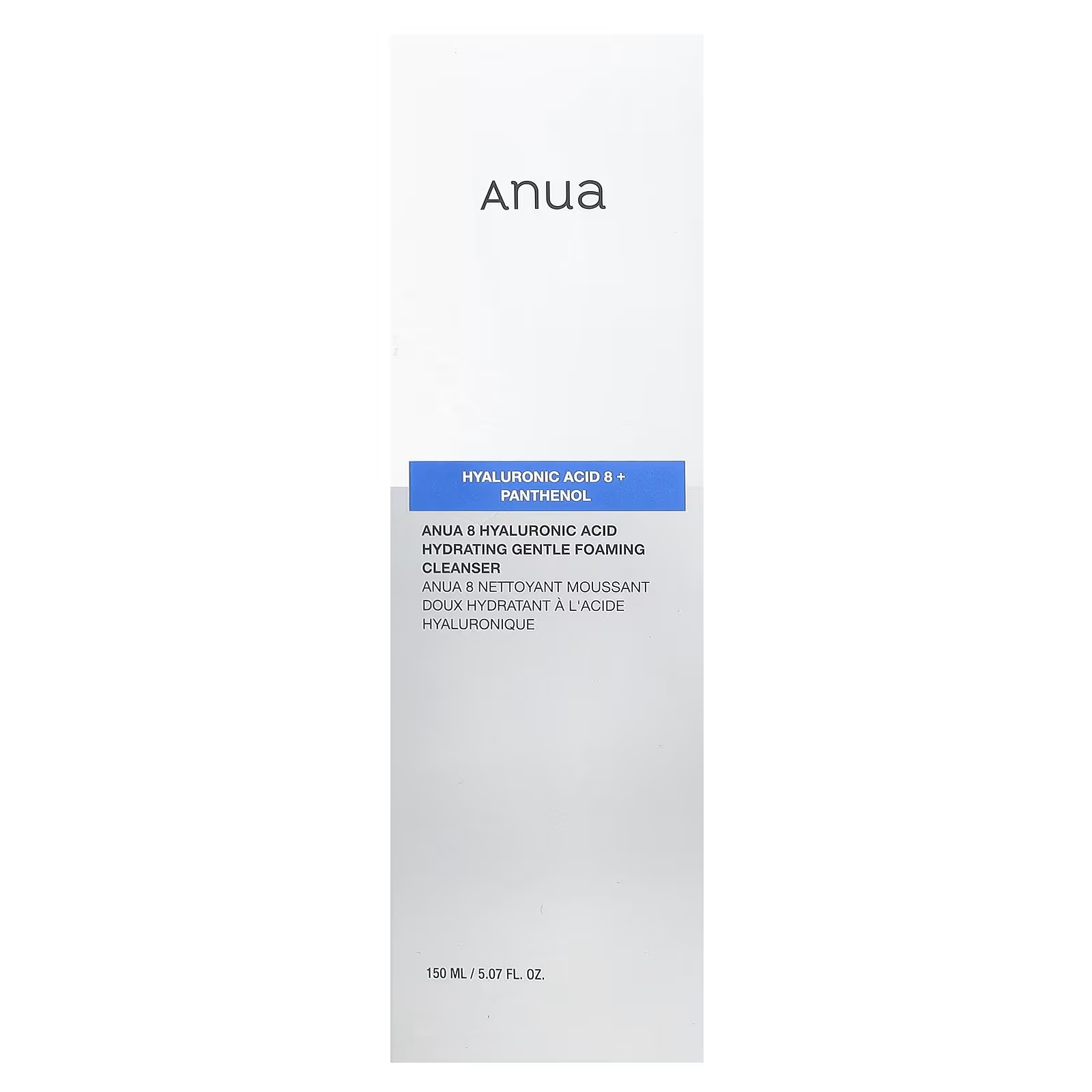 Anua - 8 Hyaluronic Acid Hydrating Gentle Foaming Cleanser 150ml.