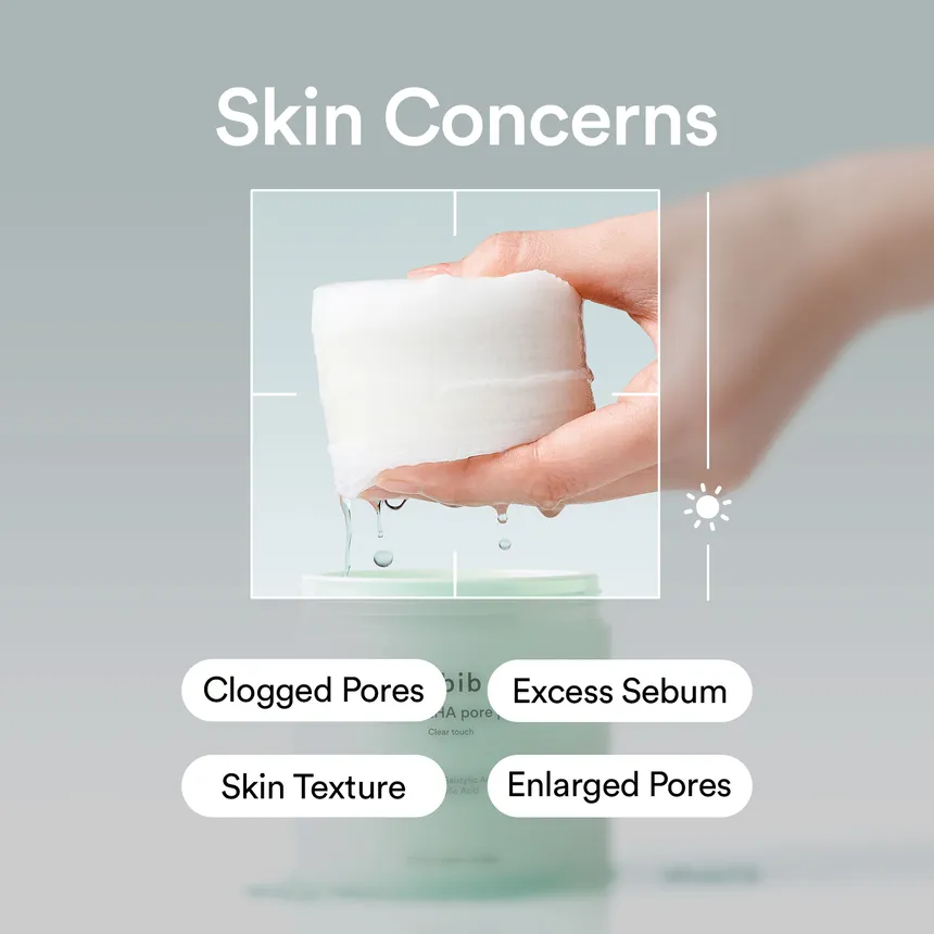 Abib - Green LHA Pore Pad Clear Touch 230ml. (70 Pads)