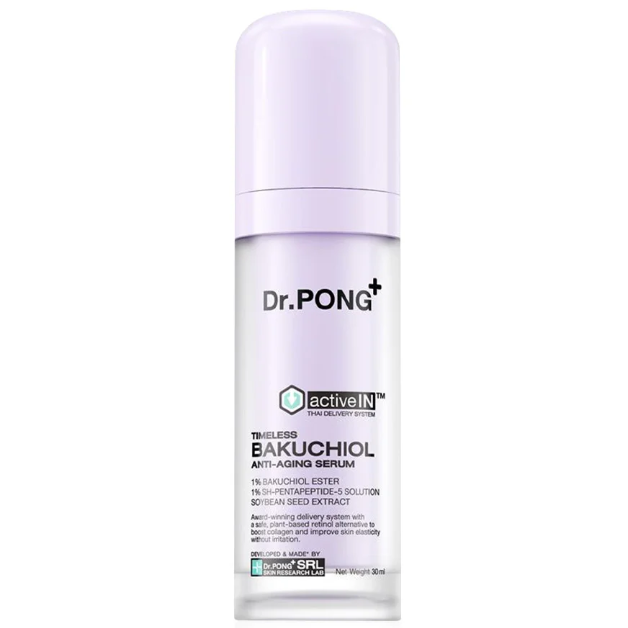 Dr.PONG - ActiveIN Timeless Bakuchiol Anti-Aging Serum 30ml.