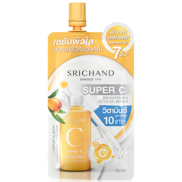 Srichand - Super C Brightening Intense Serum 10ml. (Pack of 6)