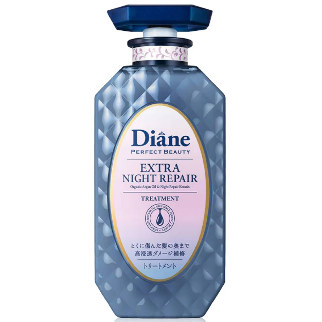 Moist Diane - Extra Night Repair Treatment with Organic Argan Oil & Night Repair Keratin 450ml.