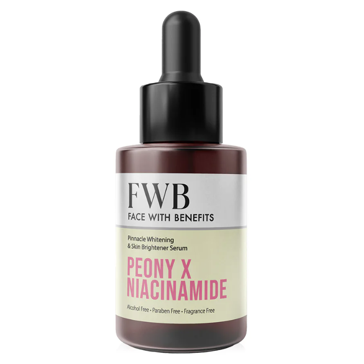Face With Benefits - Peony X Niacinamide Pinnacle Whitening & Skin Whitener Serum 30ml.
