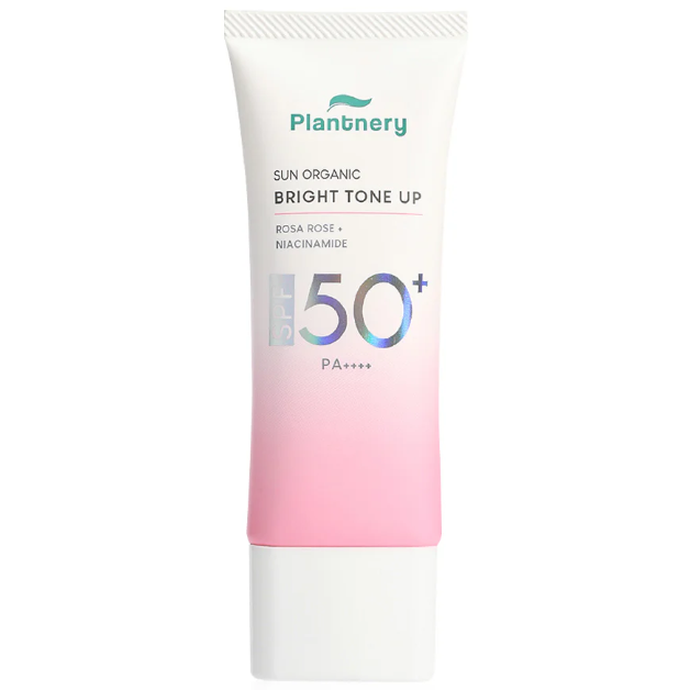 Plantnery - Sun Organic Bright Tone Up UV Sunscreen with Niacinamide SPF50+ PA++++ 40ml.