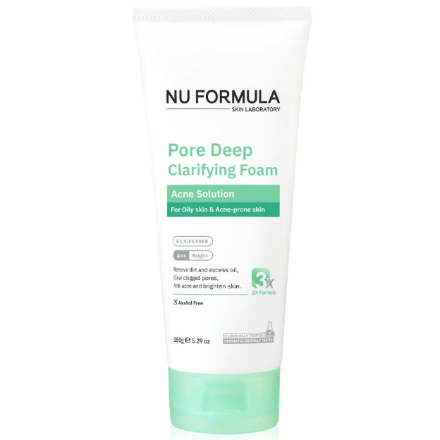 Nu Formula - Pore Deep Clarifying Foam Acne Solution 150g.