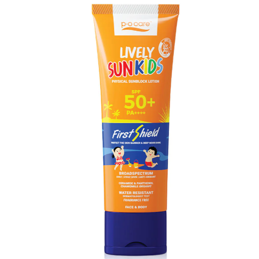 P.O.CARE - Lively Sunkids SPF50 PA+++ 85ml.