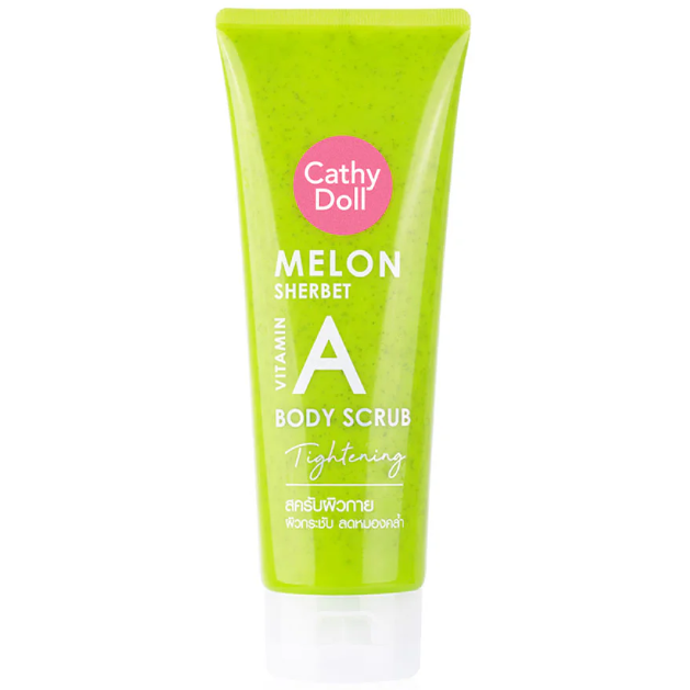 Cathy Doll - Melon Sherbet Vitamin A Body Scrub Tightening 320g.