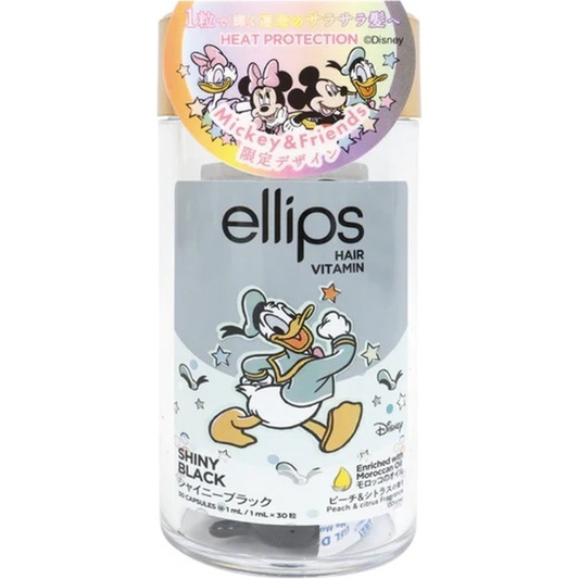 Ellips - Hair Vitamin Shiny Black Donald Jar (30 capsules)