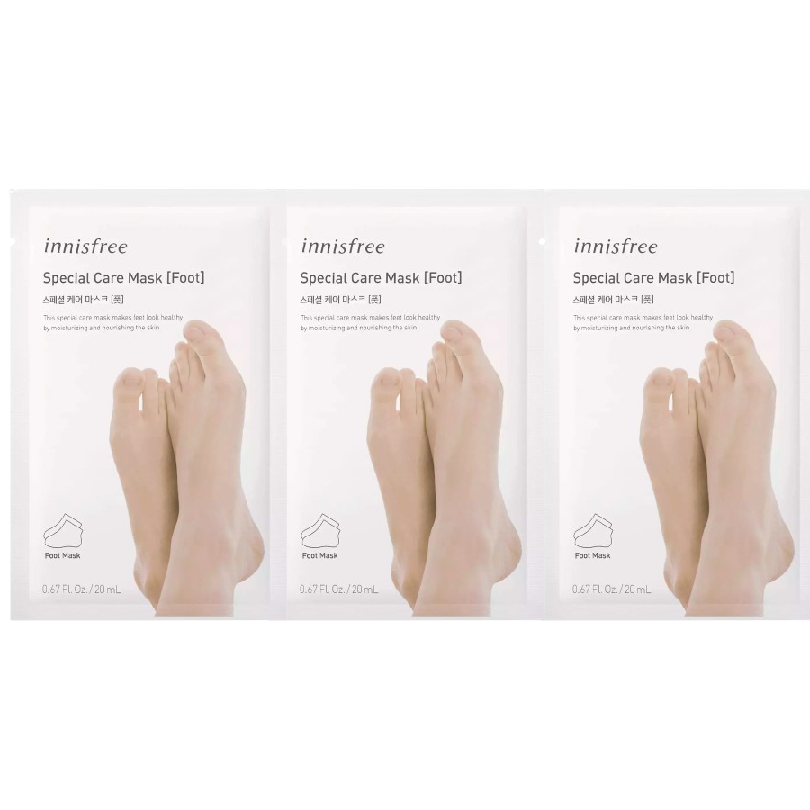 Innisfree - Special Care Mask-Foot 20ml. (Pack of 3)