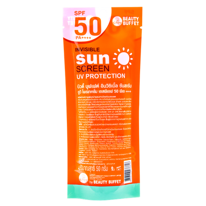 Beauty Buffet - Invisible Sunscreen UV Protection SPF 50 PA++++ 50g.