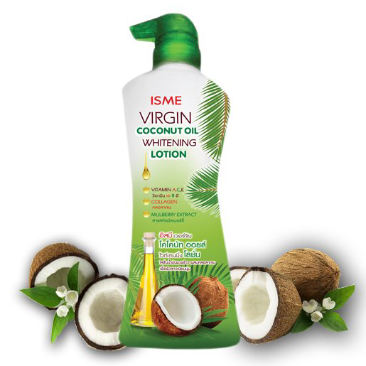 ISME - Virgin Coconut Oil Whitening Lotion 400g.