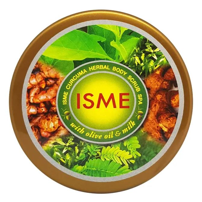 ISME - Curcuma Herbal Body Scrub Spa 350g.