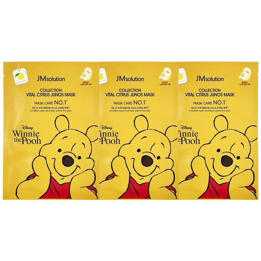 JM Solution - Collection Vital Citrus Junos Mask (Pack of 3)