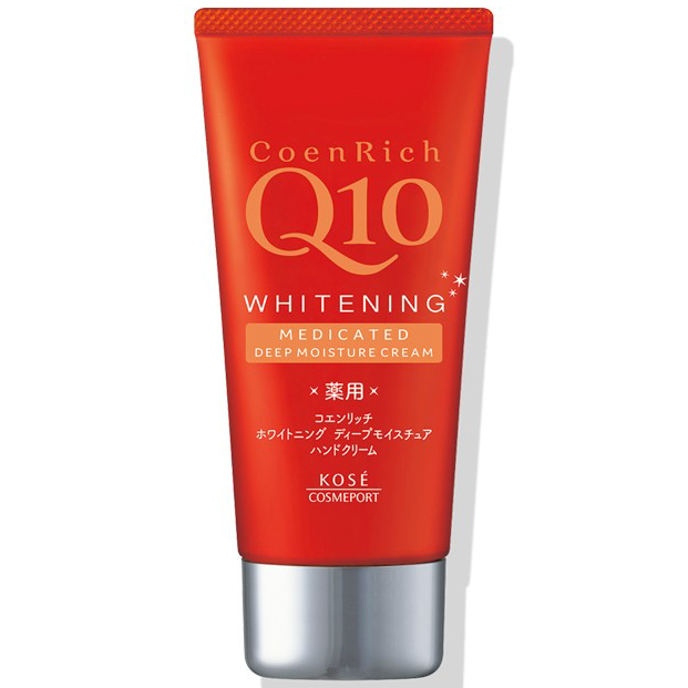 KOSE - CoenRich Q10 - Whitening Medicated Deep Moisture Hand Cream 80g.