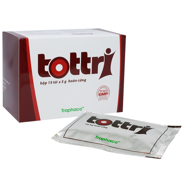 Traphaco - Tottri - Hemorrhoid Relief Supplement for Internal and External Hemorrhoids Viên Uống Trĩ Giảm Đau Rát & Táo Bón (30 Capsules)