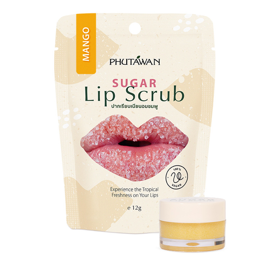 Phutawan - Sugar Lip Scrub, Mango 12g.