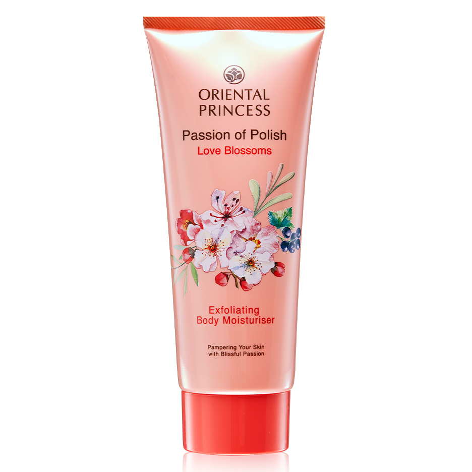 Oriental Princess - Passion of Polish - Love Blossoms Exfoliating Body Moisturizer 200g.