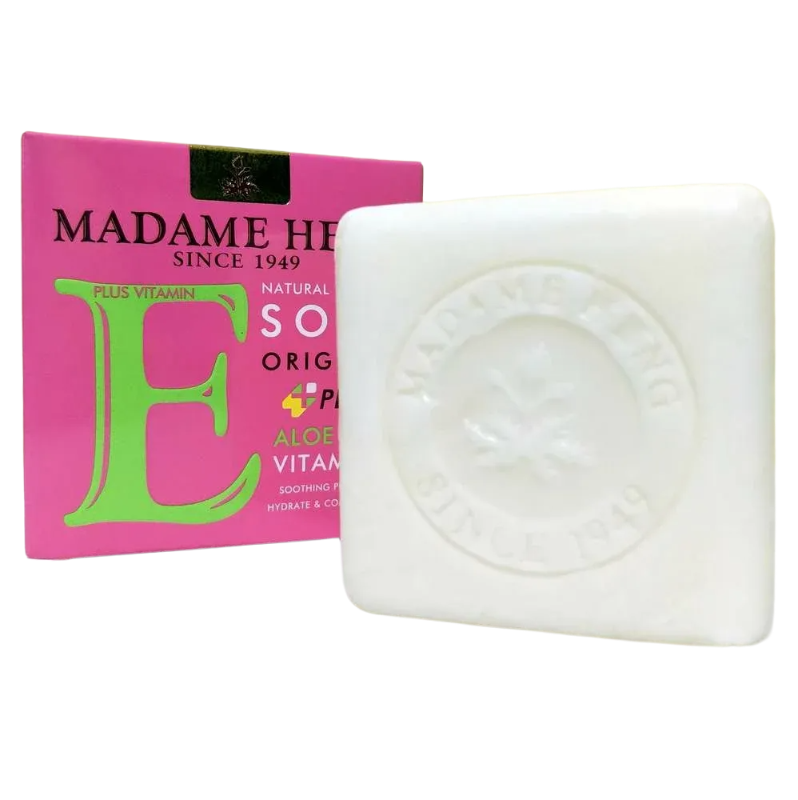 Madame Heng - Aloe Vera Vitamin E - Natural Soap 150g. - Made in Thailand