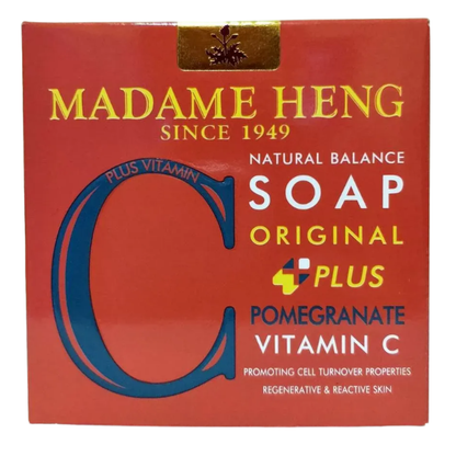 Madame Heng - Pomegranate Vitamin C - Natural Soap 150g. - Made in Thailand