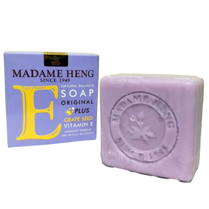 Madame Heng - Grape Seed Vitamin E - Natural Soap 150g. - Made in Thailand