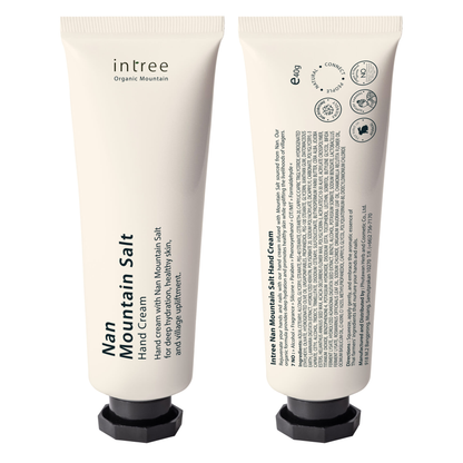 Phutawan - Intree Organic Mountain, Nan Mountain Salt Hand Cream 40g.