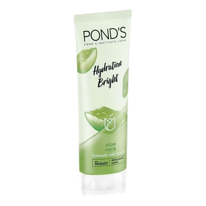 Pond's - Hydration Bright Aloe Vera Jelly Cleanser Face Wash 100g.