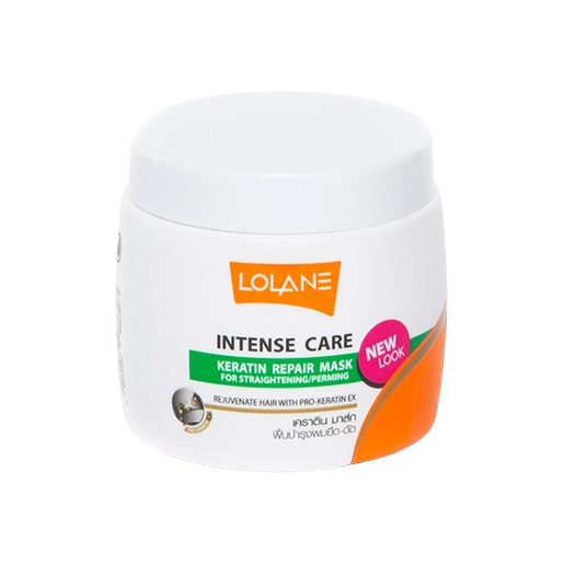 Lolane - Intense Care Keratin Repair Mask for Straightening Hair 200g.