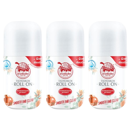 Taoyeblok - Smooth and Clear Roll-on Deodorant 30ml. (Pack of 3)