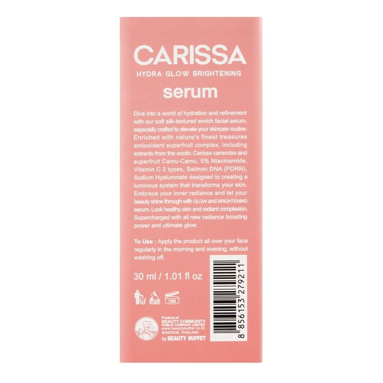 Beauty Buffet - Carissa Hydra Glow Brightening Serum 30ml.
