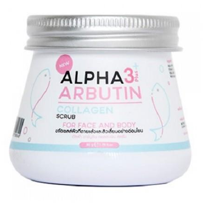 Precious Skin Thailand - Alpha Arbutin 3 Plus Collagen Scrub 75g.